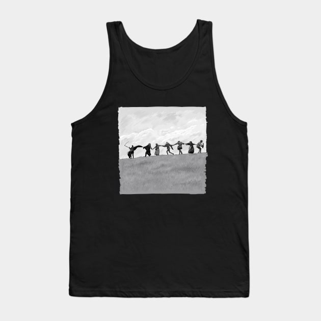 The Seventh Seal Illustration Tank Top by burrotees